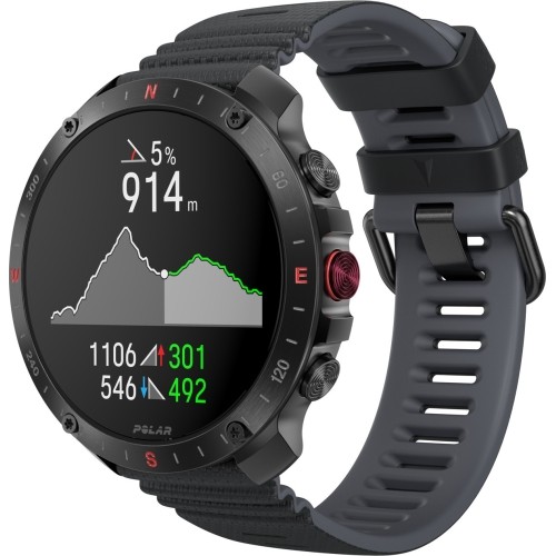 Polar Grit X2 Pro Sportowy zegarek - Black