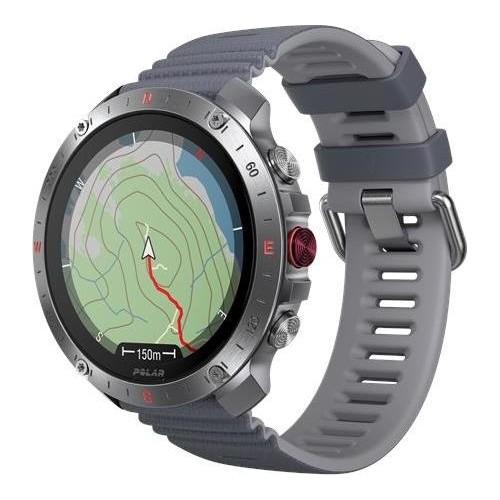 Polar Grit X2 Pro Sportowy zegarek - Silver gray