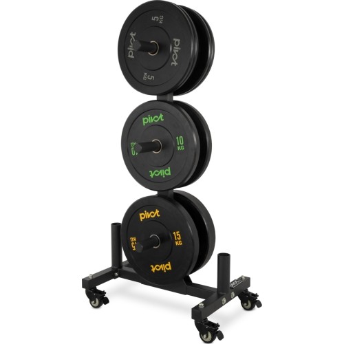 Mobilne drzewko na talerze Pivot Fitness M395