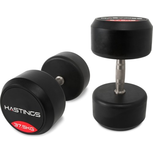 Hastings 37,5 kg profesjonalny zestaw hantli