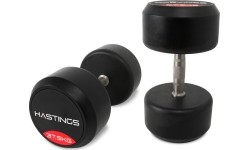 Hastings 37,5 kg profesjonalny zestaw hantli