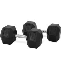 Hastingsowe hantle sześciokątne 30 kg, zestaw