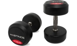 Profesjonalny zestaw hantli Hastings 17,5 kg