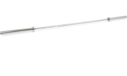 Pivot Fitness Pro Training gryf olimpijski 220 cm, chrom
