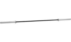 Gryf olimpijski Pivot Fitness Pro Training 220 cm, czarny