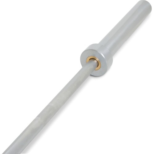 Gryf olimpijski damski profesjonalny Pivot Fitness WPB2501, twardy chrom
