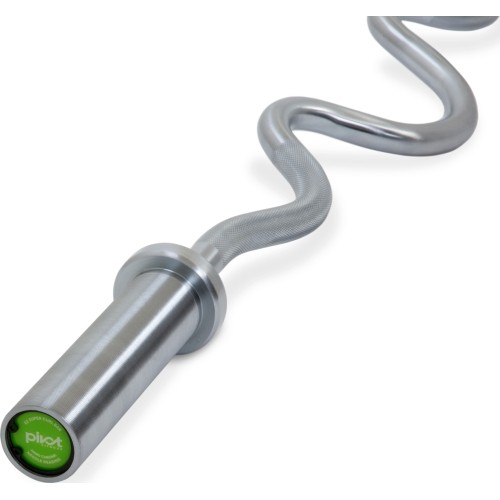 Pivot Fitness Professional Olympic EZ Super Curl Bar