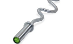 Pivot Fitness Professional Olympic EZ Super Curl Bar