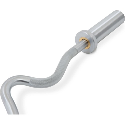 Pivot Fitness Professional Olympic EZ Super Curl Bar