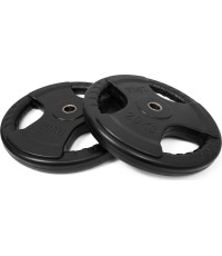 Zestaw gumowych obciążeń Newton Fitness 30 mm 20 kg