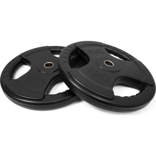 Zestaw gumowych obciążeń Newton Fitness 30 mm 20 kg