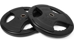 Zestaw gumowych obciążeń Newton Fitness 30 mm 20 kg