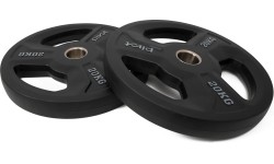 Zestaw gumowych talerzy olimpijskich Pivot Fitness 20 kg