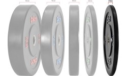 Pivot Fitness Pro Training Bumper Plates Zestaw 5 kg
