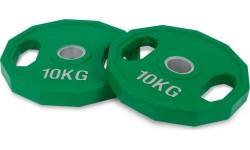 Zestaw gumowych talerzy olimpijskich 10 kg