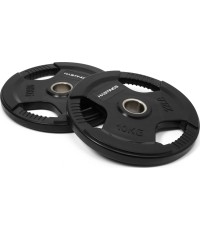 Zestaw talerzy olimpijskich Hastings Rubber Tri-Grip 10 kg