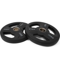 Zestaw gumowych talerzy olimpijskich Pivot Fitness 10 kg