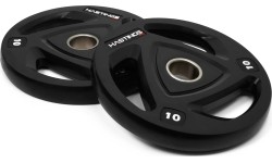 Zestaw talerzy olimpijskich Hastings Pro Rubber Tri-Grip 10 kg