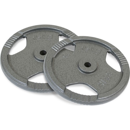 Zestaw obciążeń żeliwnych 15 kg 30 mm