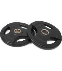 Zestaw gumowych obciążeń Newton Fitness 30 mm 2,5 kg