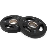 Zestaw gumowych talerzy olimpijskich Pivot Fitness 2,5 kg
