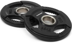 Zestaw gumowanych talerzy olimpijskich Tri-Grip Hastings 2,5 kg