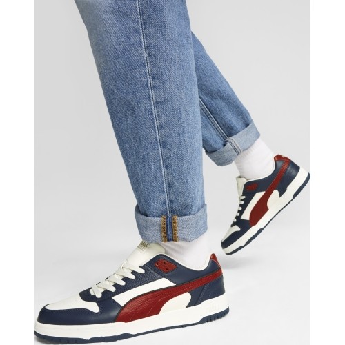 Buty męskie Puma Rbd Game Low White Blue Bordeaux 386373 39
