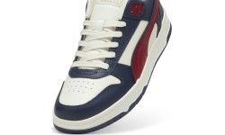 Buty męskie Puma Rbd Game Low White Blue Bordeaux 386373 39