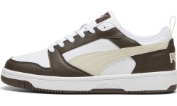 Buty męskie Puma Rebound V6 Low White Brown Beige 392328 31