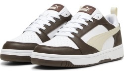 Buty męskie Puma Rebound V6 Low White Brown Beige 392328 31