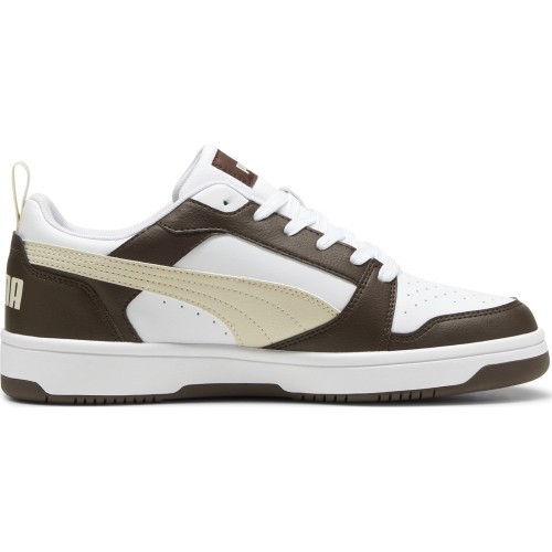 Buty męskie Puma Rebound V6 Low White Brown Beige 392328 31