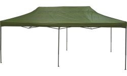 Namiot imprezowy nożycowy 3x6m zielony WODOODPORNY