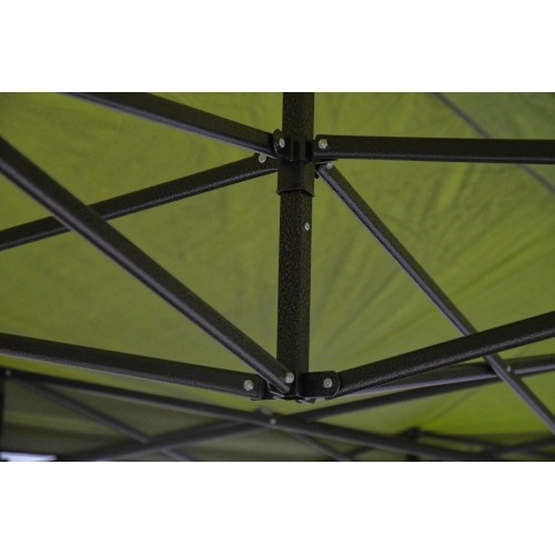 Namiot imprezowy nożycowy 3x6m zielony WODOODPORNY