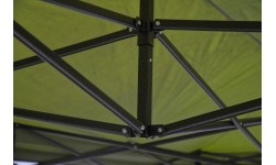 Namiot imprezowy nożycowy 3x6m zielony WODOODPORNY