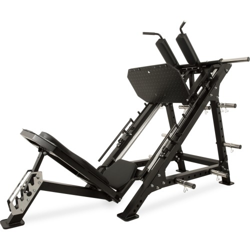 Newton Fitness Black Series BLK-875 suwnica na nogi i hack squat