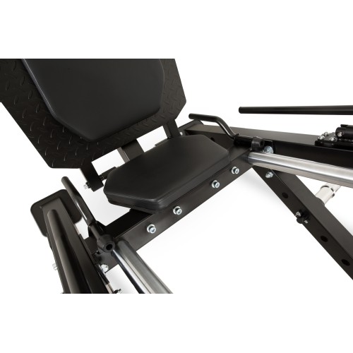 Newton Fitness Black Series BLK-875 suwnica na nogi i hack squat