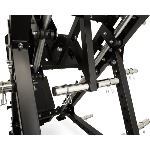 Newton Fitness Black Series BLK-875 suwnica na nogi i hack squat