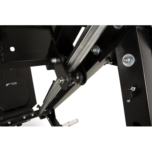 Newton Fitness Black Series BLK-875 suwnica na nogi i hack squat