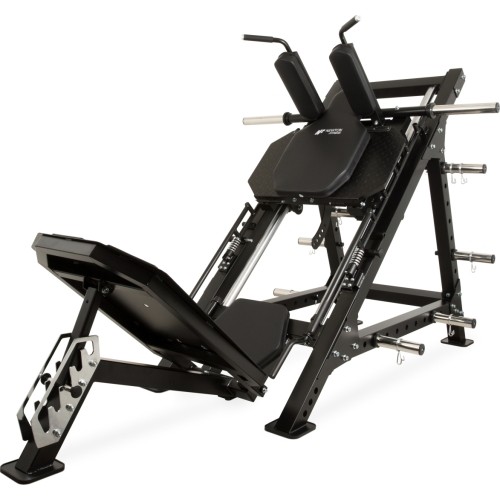 Newton Fitness Black Series BLK-875 suwnica na nogi i hack squat
