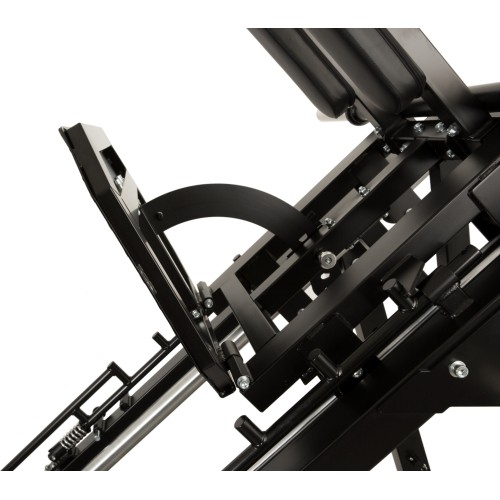 Newton Fitness Black Series BLK-875 suwnica na nogi i hack squat