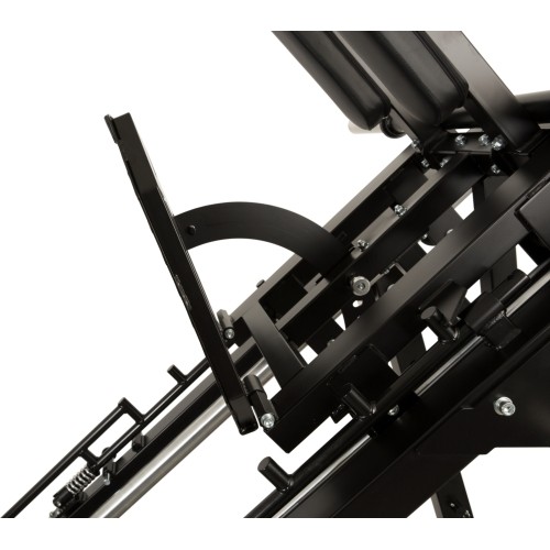 Newton Fitness Black Series BLK-875 suwnica na nogi i hack squat