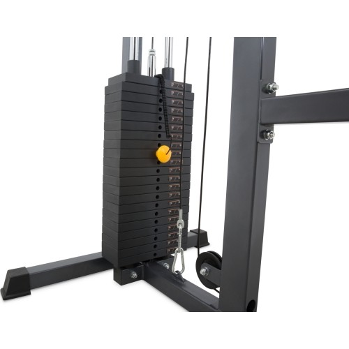PowerMark 660LR Lat/Low Row Machine ze stosem obciążników WS210