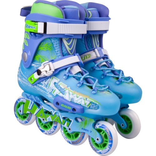 Stałe rolki Baud BD276 - Fioletowy-Żółty