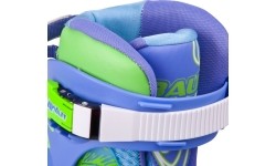 Stałe rolki Baud BD276 - Fioletowy-Żółty