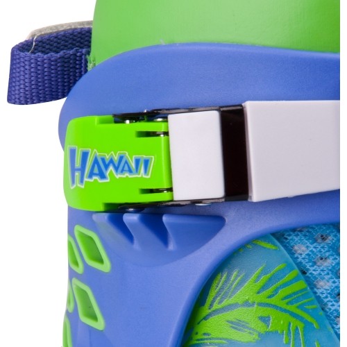 Stałe rolki Baud BD276 - Fioletowy-Żółty