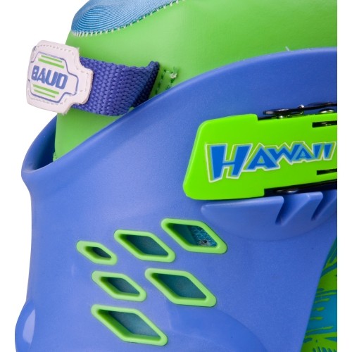 Stałe rolki Baud BD276 - Fioletowy-Żółty