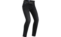 Damskie jeansy motocyklowe PMJ Legend Lady - Czarny
