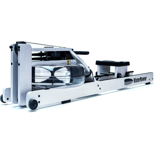 Ergometr wioślarski Wioślarz treningowy WaterRower, Biały dąb