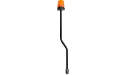 Lampa słupowa BERG, pomarańczowa