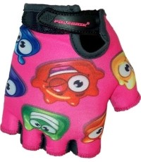 Polednik Rękawiczki rowerowe dla dzieci - Pink